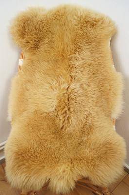 Saueskinn - Meliert  Toffee - Coburg revsauen - amazing-meliert-toffee-sheepskin
