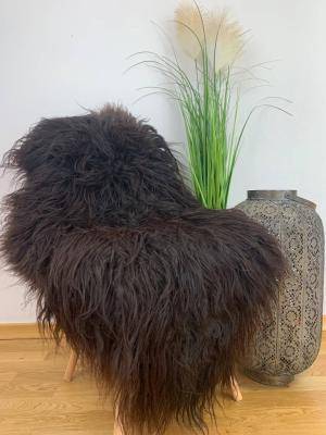 Saueskinn - Melerade - dark-black-melerade-adam-leather-sheepskin