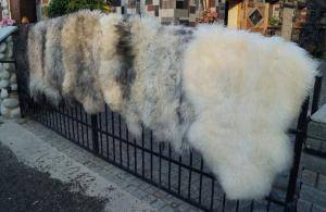 Saueskinn - Melerade - gorgeous-melerade-sheepskin