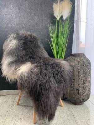 Saueskinn - Melerade - melerade-silver-grey-sheepskin-adam-leather