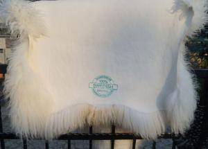 Saueskinn - Melerade - natural-melerade-sheepskin