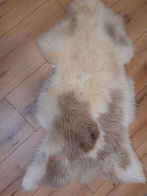 Saueskinn - Meliert - Melange - original-sheepskin-meliert-melange