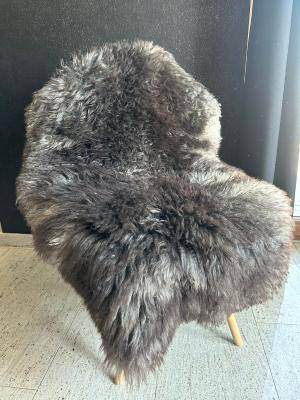 Saueskinn - Melerade - silver-grey-melerade-adam-leather