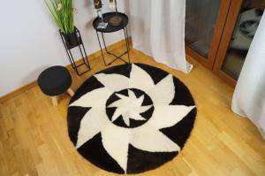 Saueskinn - Runde tepper - gorgeous-round-carpets-sheepskin