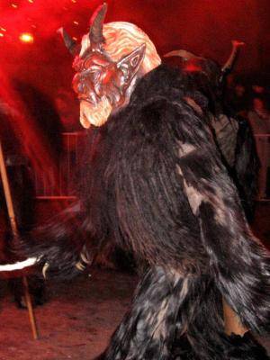 Saueskinn - Langhåret saueskinn til Krampus-kostyme - krampus31