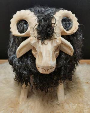 Saueskinn - Tresauer  - large-ram-wood