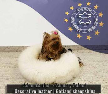 Saueskinn - Hundesenger - Made by Nature - Laget av Adam Leather - Garveri Polen - Dekorativt skinn | Gotland saueskinn