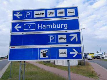 Saueskinn - Forretningsreise - Hamburg!