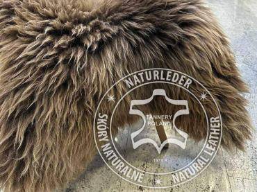 Saueskinn - Holland langhårede saueskinn i størrelse XXL!