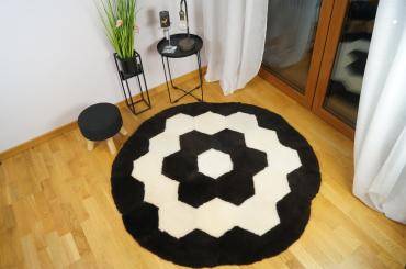 Saueskinn - Runde saueskinnstepper fra Adam Leather