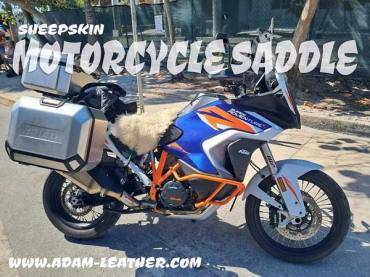 Saueskinn - Saueskinn - perfekt for en motorsykkelsal i Amerika!