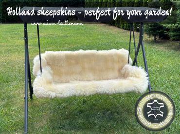 Saueskinn - Holland saueskinn fra Adam Leather - perfekt for hagen din!