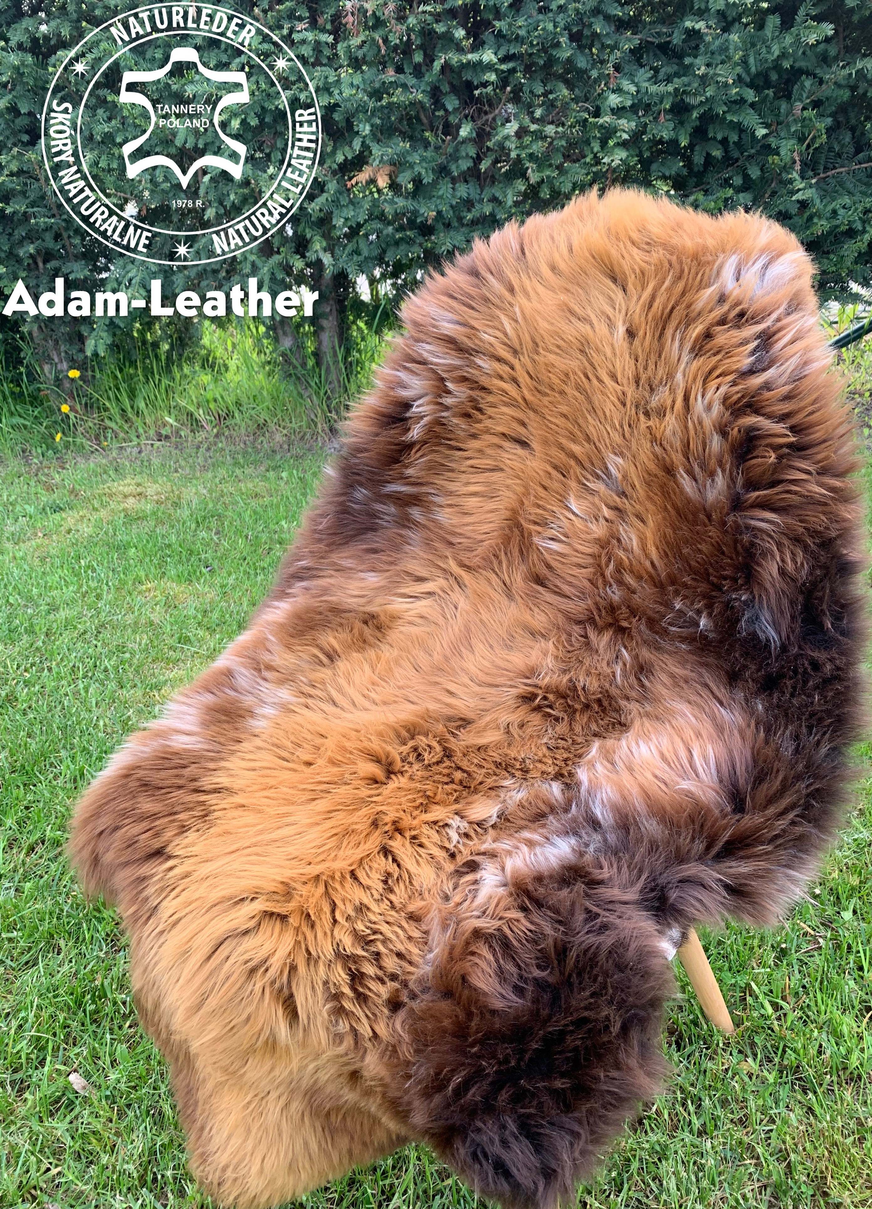 Saueskinn - Naturens farger : Saueskinn i unike nyanser kun i Adam Leather