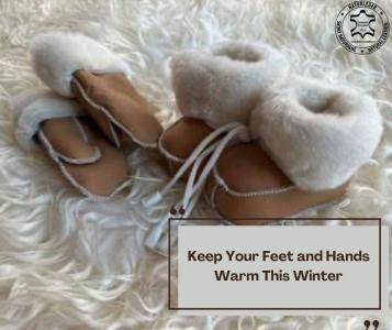 Saueskinn - Hold føttene og hendene varme denne vinteren