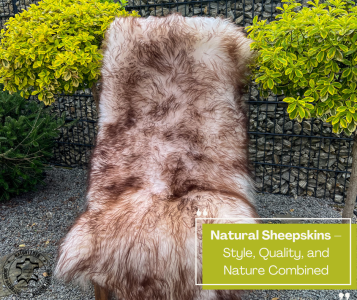 Saueskinn - Naturlige saueskinn – Stil, kvalitet og natur kombinert