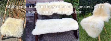 Saueskinn - Gjør tiden din i hagen enda bedre med Adam-Leather saueskinn!