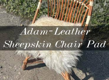 Saueskinn - Stolsete av saueskinn fra Adam-Leather