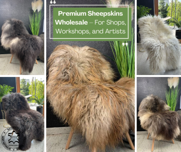 Saueskinn - Premium saueskinn engros – for butikker, verksteder og håndverkere