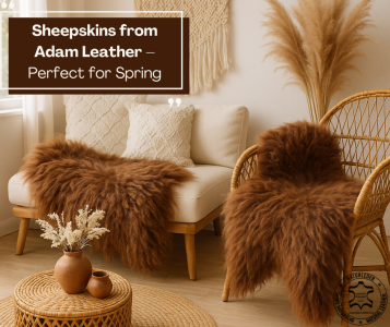 Saueskinn - Saueskinn fra Adam Leather – perfekt for våren