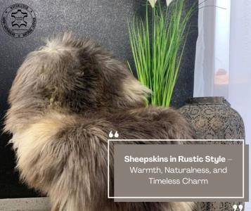 Saueskinn - Saueskinn i rustikk stil – Varme, naturlighet og tidløs sjarm