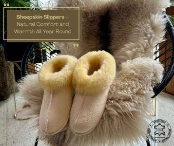 Saueskinn - Tøfler av Saueskinn – Naturlig Komfort og Varme Året Rundt