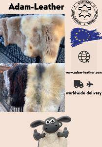 Saueskinn -  Naturlige og biologiske saueskinn fra Adam Leather