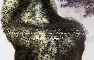 Saueskinn - Pynt hjemmet ditt med vakre saueskinn fra Adam-Leather!