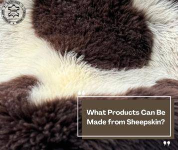 Saueskinn - Hvilke produkter kan lages av saueskinn?